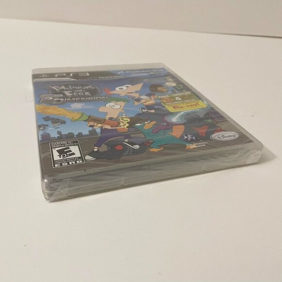 Playstation PS3 Phineas and Ferb Across the 2nd Dimension Video Game Disney - Picture 5 of 13
